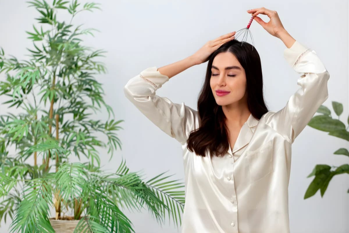 Hair and scalp wellness theme at Suraksha Homoeo Clinic